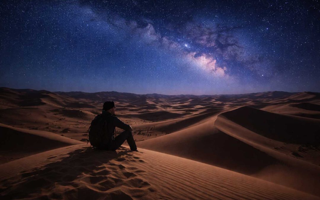 El Desierto del Sahara de Noche
