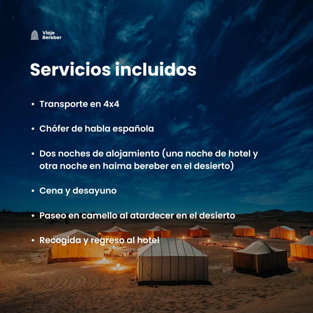 servicios de tours marruecos