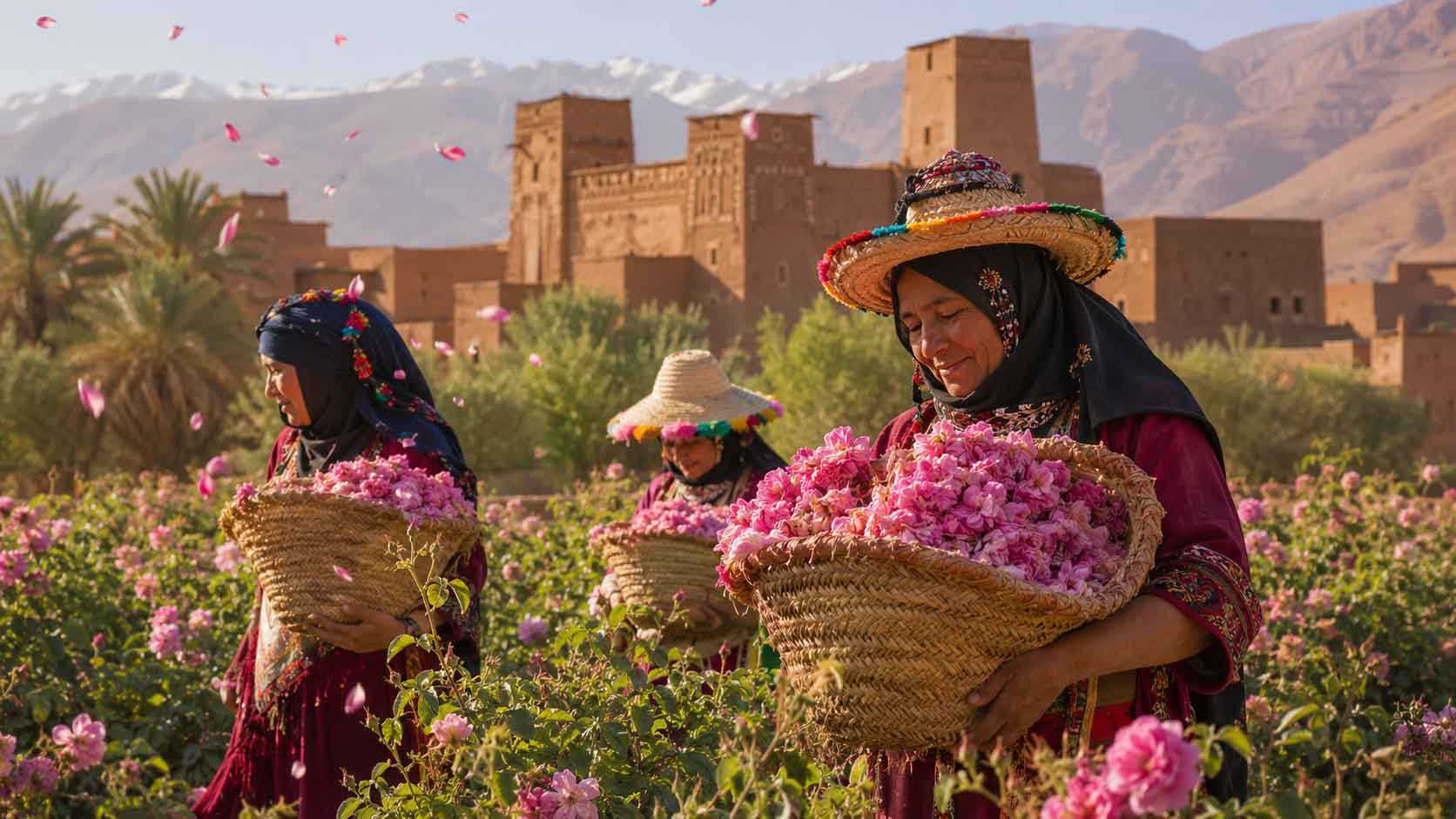 festival de las rosas marruecos